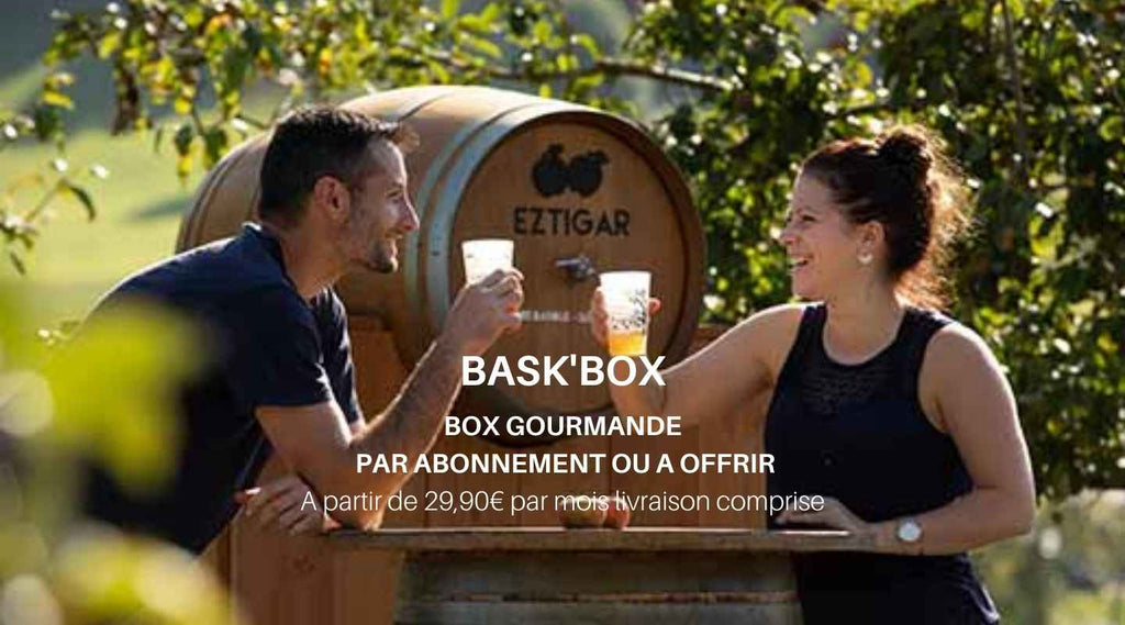 Baskenland-Box: Gourmet-Box, Aperitif-Box, Wein-Box, Sie haben die Wahl auf Freskoa Website