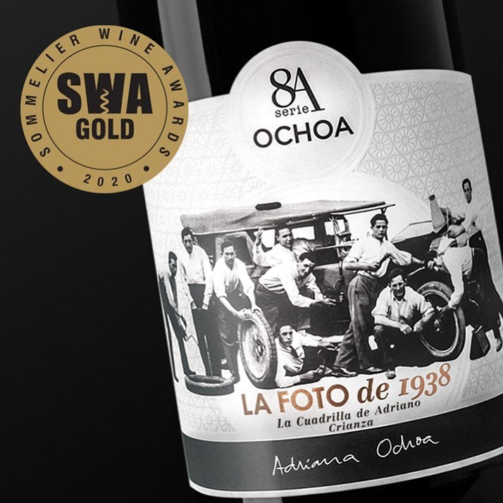 Wein OCHOA Serie 8A LA FOTO 1938 DO NAVARRA von Bodegas OCHOA - Olite / Nafarroa - Die Niederlande - FRESKOA STORE