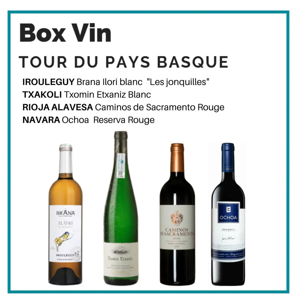 BOX Baskischer Wein - Eine Tour durch das Baskenland und die baskischen Weine