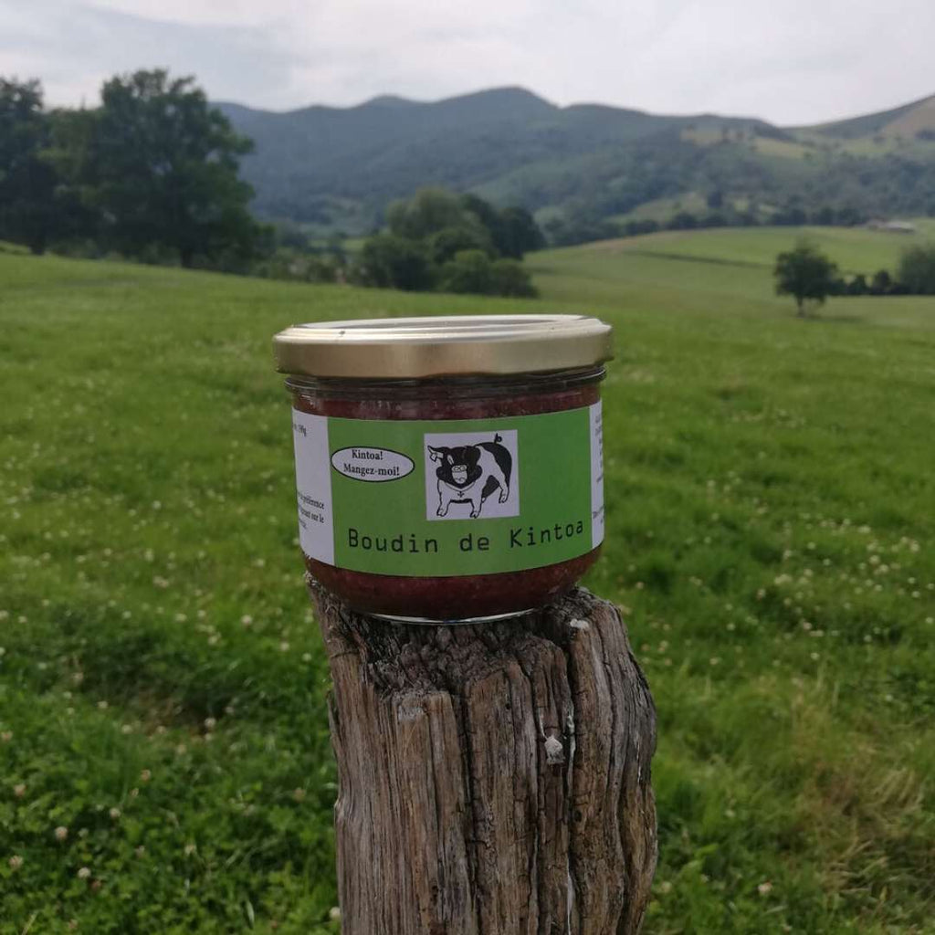 Baskische Schweinewurst KINTOA von Ferme PEREKABIA - Irissarry / Unteres Navarra - Baskenland - FRESKOA STORE