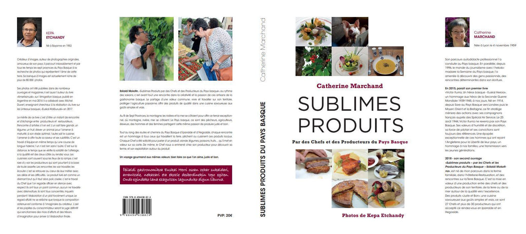 Buch Erlesene Produkte von Köchen und Produzenten aus dem Baskenland - Catherine Marchand by FRESKOA Store - FRESKOA STORE