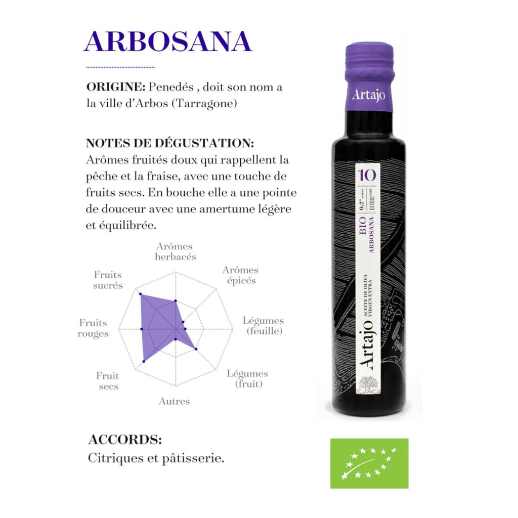 ARTAJO 10 Arbosana Bio Natives Olivenöl Extra von ARTAJO - Fontellas / Nafarroa - Die Niederlande - FRESKOA STORE