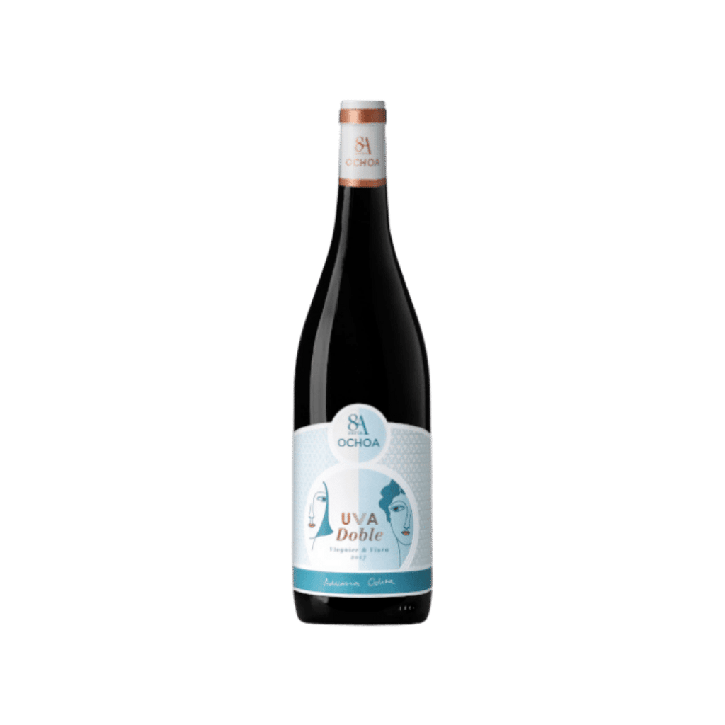 Weißer Navarra-Wein Uva Doble von der Bodega Ochoa